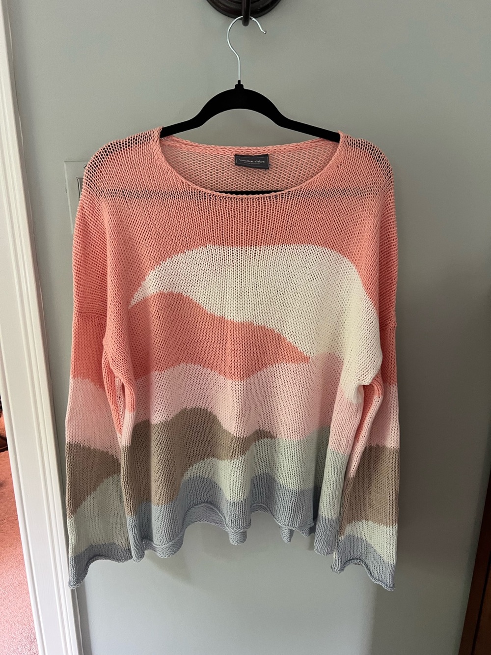 Wooden Ships beach sweater